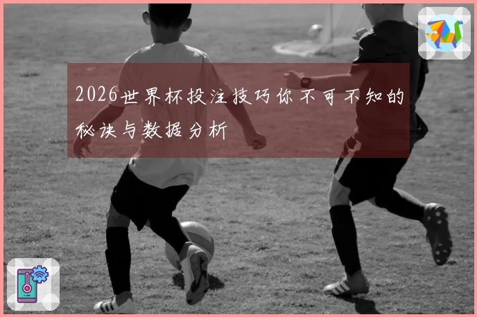 2026世界杯投注技巧你不可不知的秘诀与数据分析